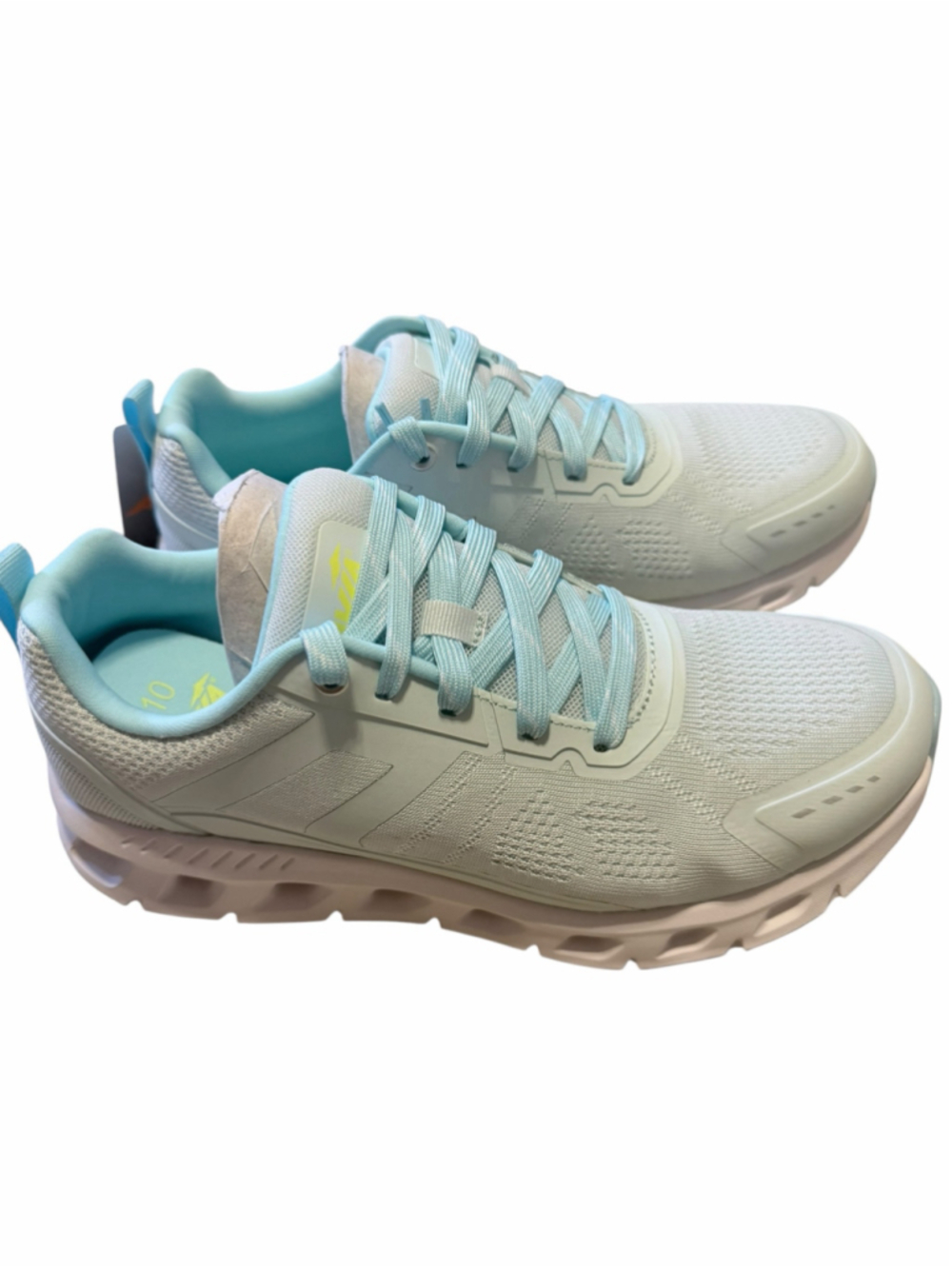Women's Avia Athletic Shoes Size 10 Light Blue and White